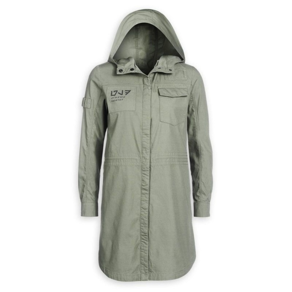 Musterbrand x Star Wars Rose Tico Green Shirt Dress Women's LARGE